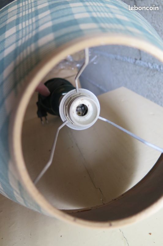 Lampe de chevet avec abat-jour (jcg37) (image 3)