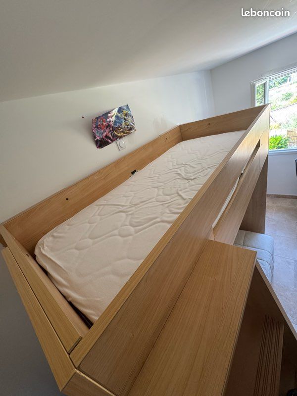 Lit mezzanine Gautier modulable (image 2)