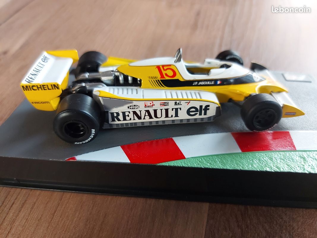 Miniaturas De Coleção: EDITORAS 1/43 RENAULT F1 RS01 N 15 SEASON 1977 Jean Pierre Jabouille Html