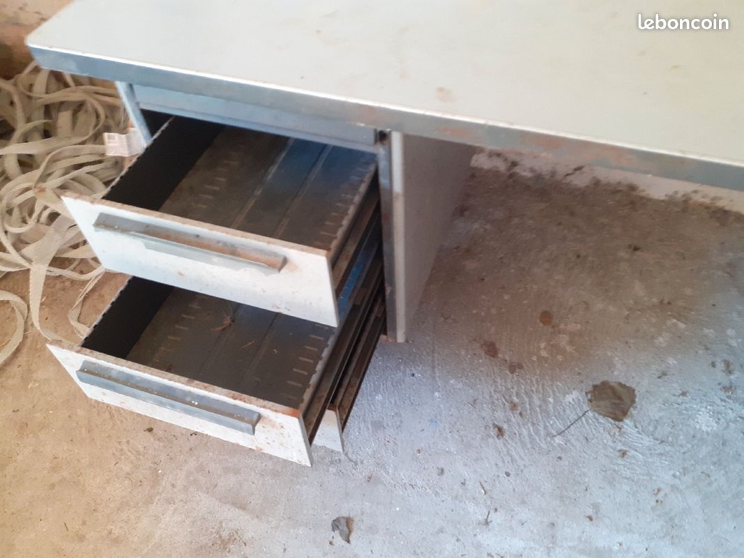 Bureau vintage métal (image 4)