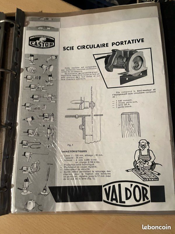 Scie portative Castor (image 2)