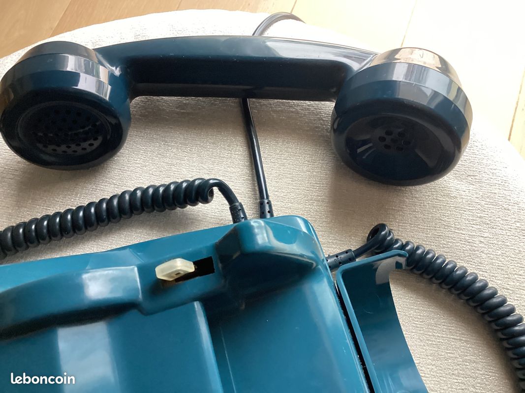 Téléphone Socotel S63 Vintage – Bleu – Fabriqué En France