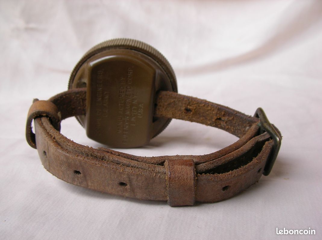 Boussole de randonnée militaire professionnelle avec inclinomètre