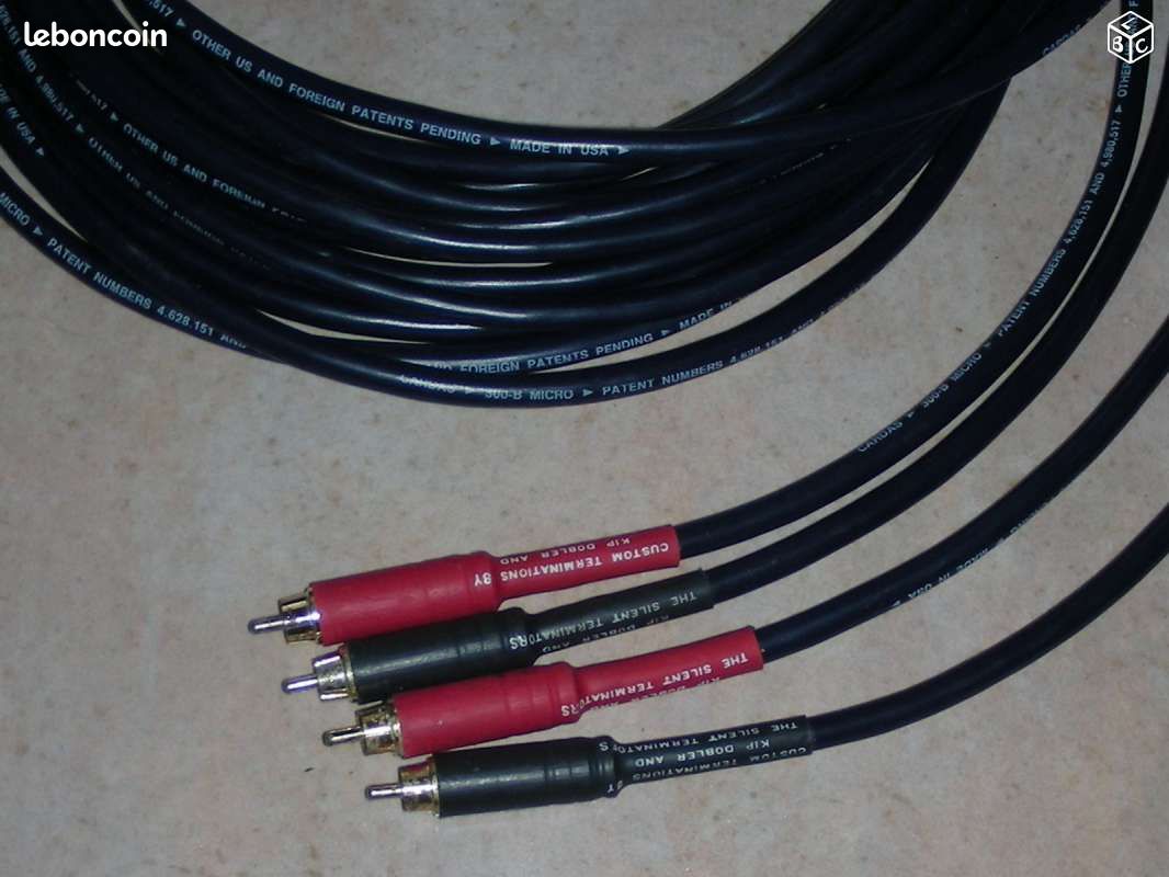 Cable CARDAS 300B micro en 2x7 metres (image 2)
