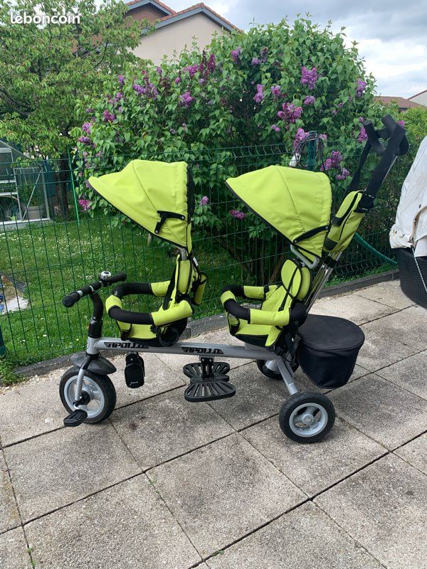 Tricycle vélo double enfants Vélos