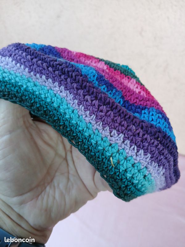 Béret enfant multicolore (image 7)