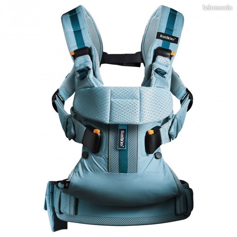 Porte bebe babybjorn outdoors turquoise Équipement bébé