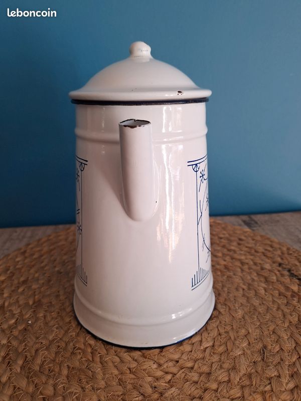 Cafetière métal émaillé (image 2)