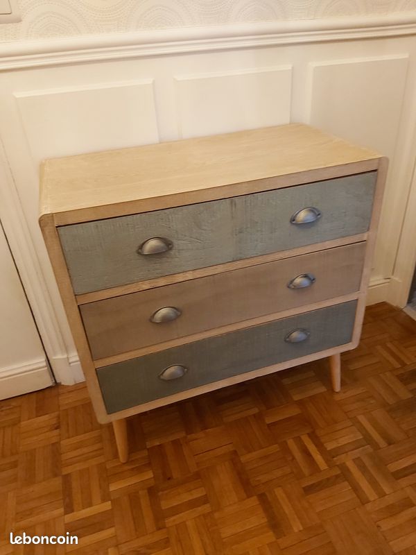 Commode 3 tiroirs (image 1)