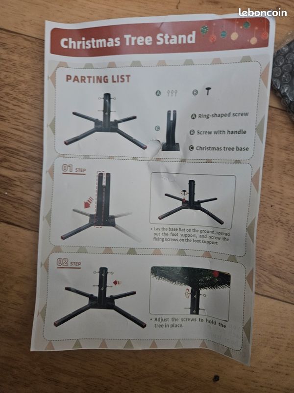 FLY HAWK Pieds De Sapin De Noël, Support Pour Sapin De Noël