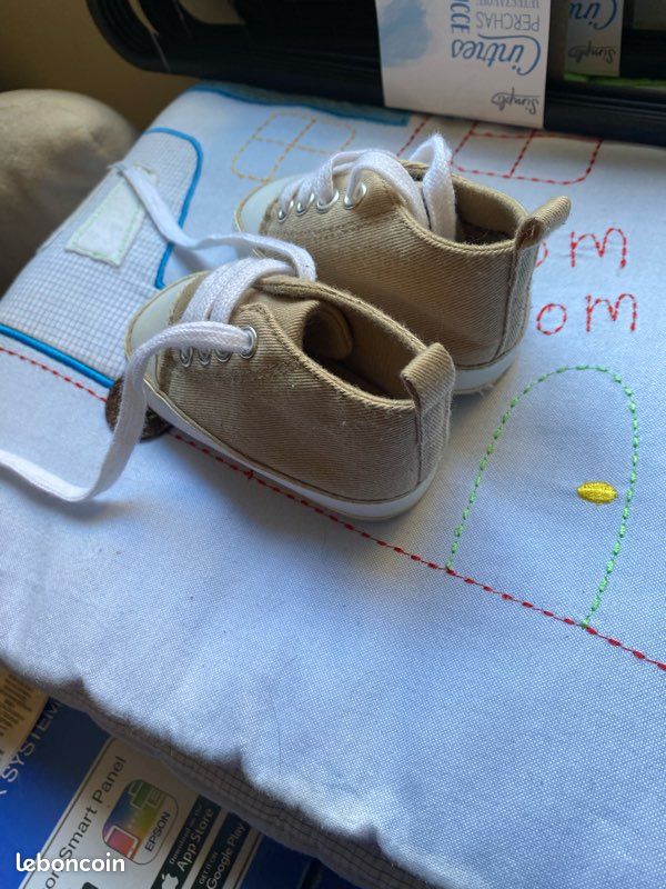 Lot de 2 paires de chaussures bébé (image 6)