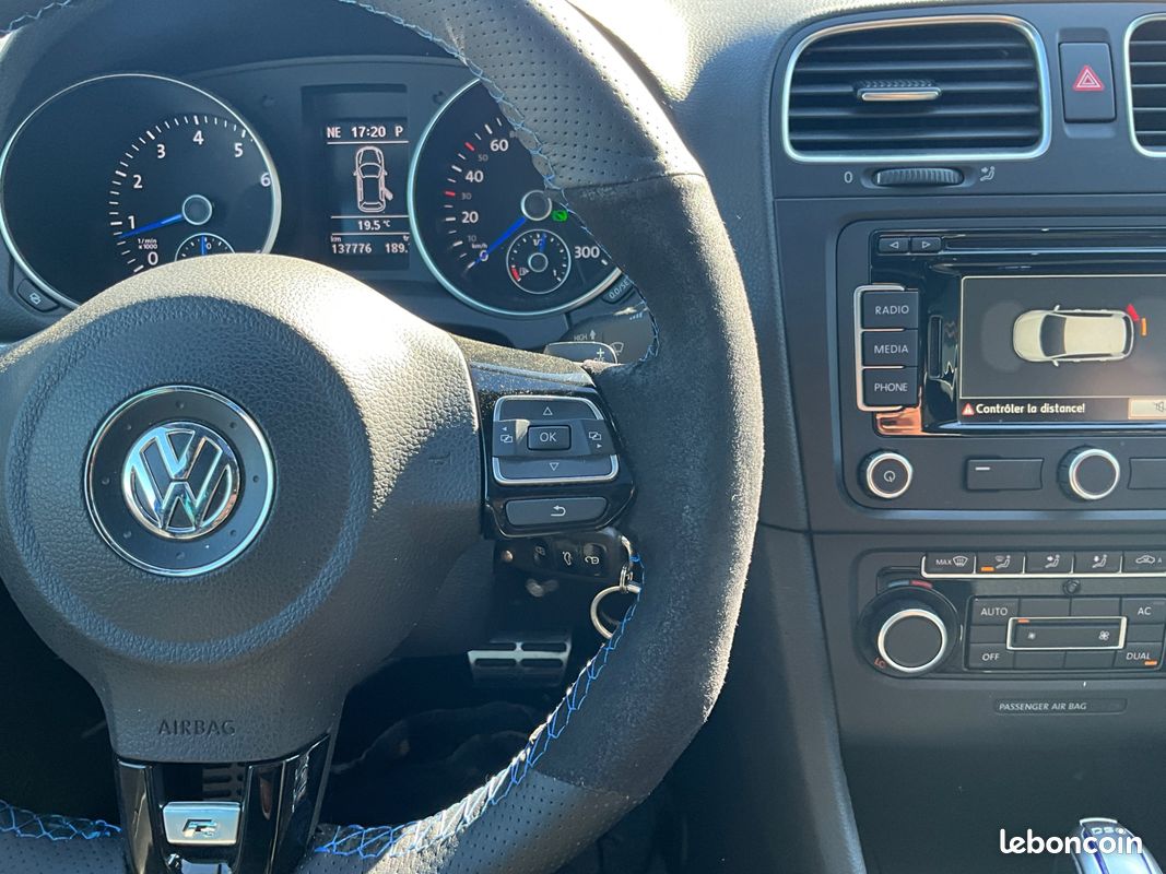 Volkswagen golf 2.0 tsi 270 ch r 4motion dsg / dcc / toit ouvrant / full origine / radars av arr / bluetooth (image 25)