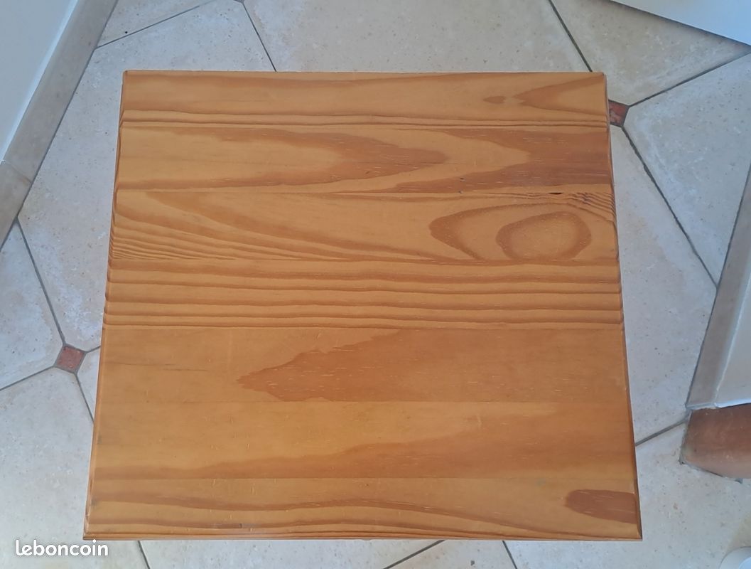 Table de Nuit Bois Massif Pin (image 7)