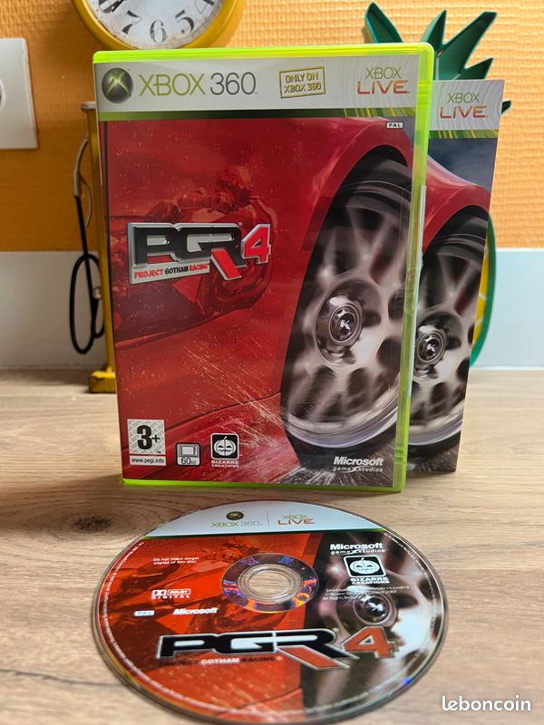 PGR PROJECT GOTHAM Racing 4 Microsoft Xbox 360 Edition Fr Pal EUR 9,99 - FR