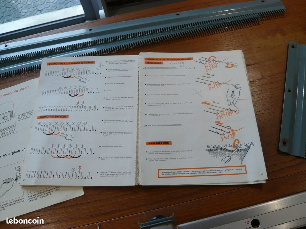 Machine a tricoter (image 8)