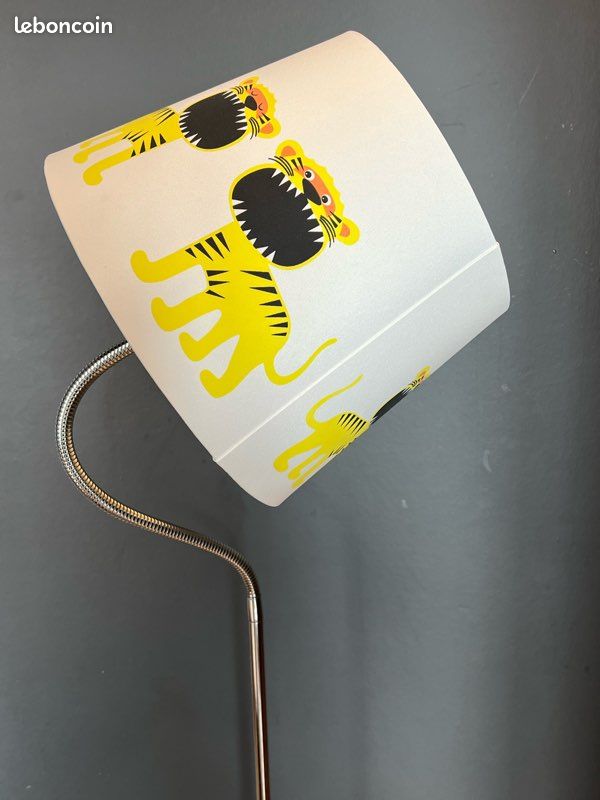 Abat-jour tigre IKEA et pied de lampe orientable (image 4)