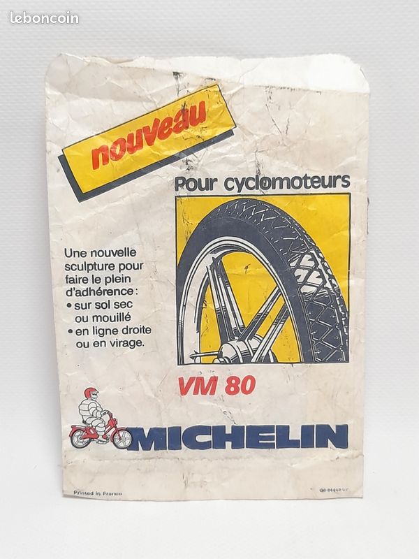 Sachet Concessionnaire MICHELIN - BMX Bicross Mobylette Cyclomoteurs (image 3)