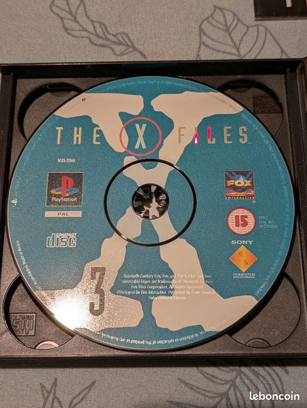 The X-Files PlayStation 1 Pal Fra Complet Bon état général