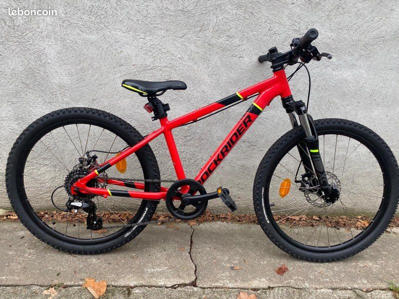Vtt Rockrider Vtt 24 Pouces Vitesse Gachette Vélo Décathlon
