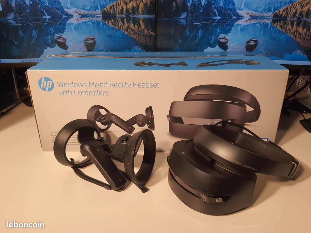 Casque VR HP VR1000 Windows Mixed Reality – Pour Pièces – Défaut
