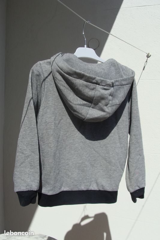 Kappa-Sweat-Shirt à capuche zippée 8 ANS (image 5)