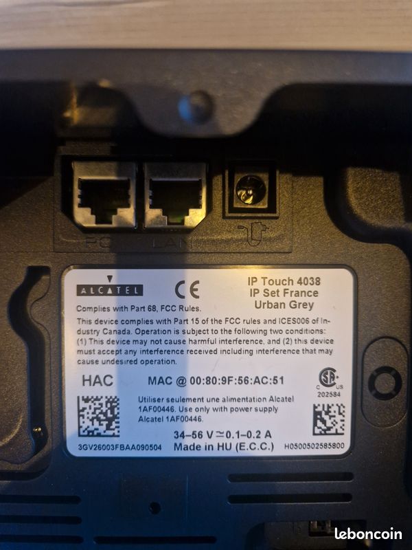 NEUF Alcatel 4038 iptouch téléphone (image 3)