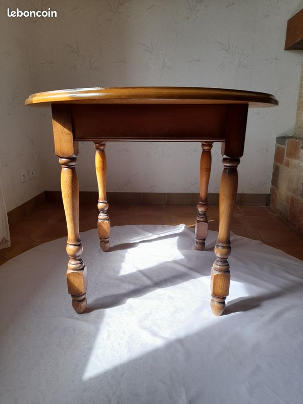 Table ronde en Chêne (image 3)