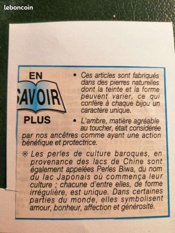 Broche en perles de culture (image 3)