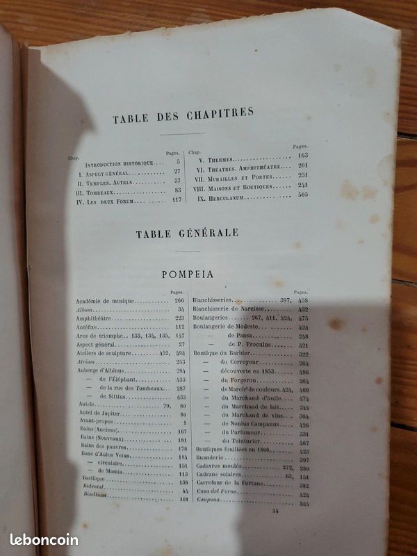 RARE : 1870 - Pompeia – Ernest Breton (image 7)