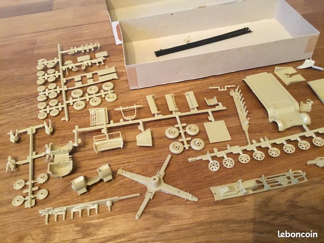 Maquette Canon Flak 38 2cm Allemand Avec équipage Jeune – Échelle 1:16 16.02 3d16022