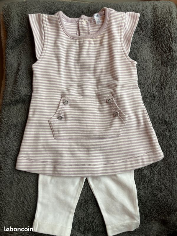Ensemble bebe fille 3 mois (image 1)