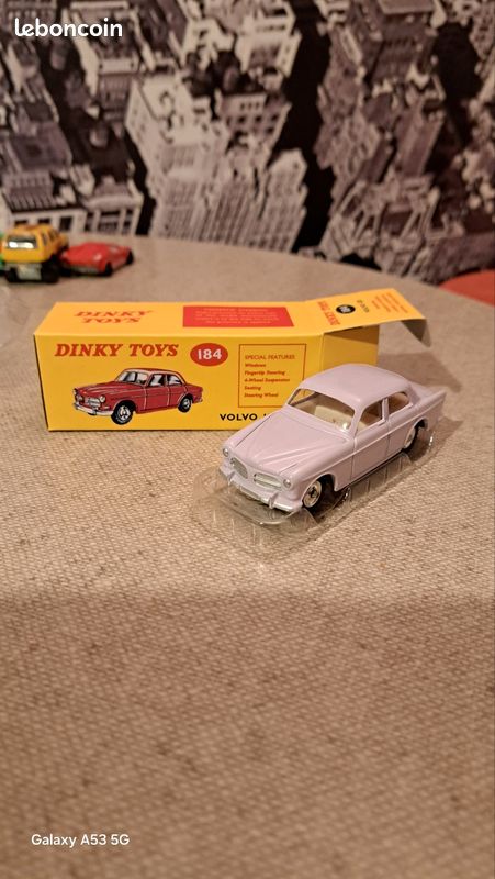 Dinky Toys 116 Volvo 1800 S Rouge - 1/43 - Excellent état + Boîte