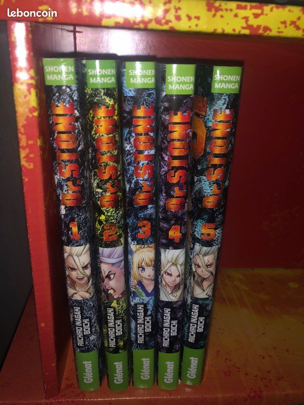 5 tomes manga dr stone (image 1)