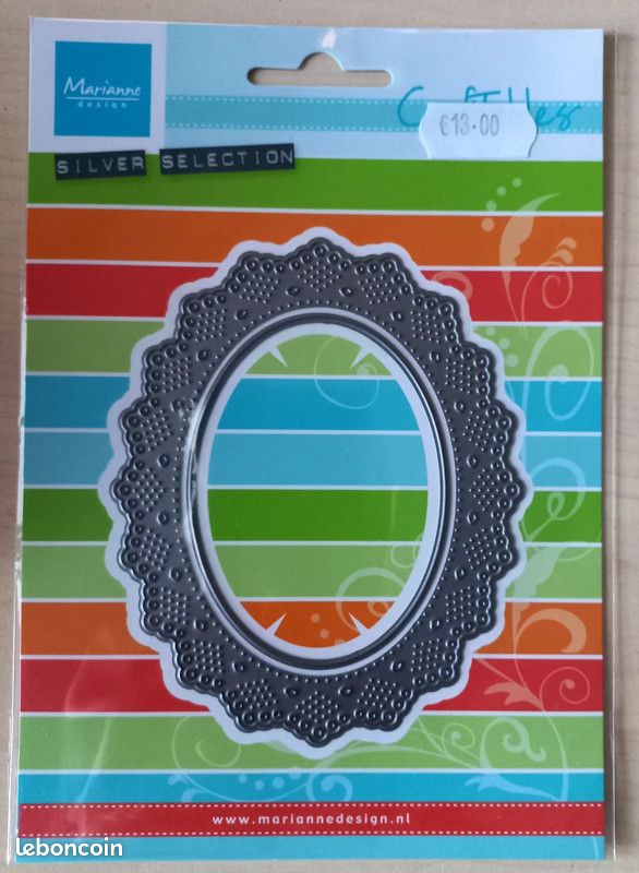Scrapbooking dies ovales fantaisies (image 1)