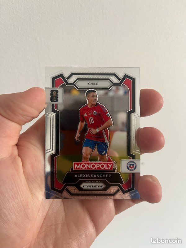 Carte Alexis Sánchez – Panini Prizm FIFA Monopoly – Chili 🇨🇱⚽️ (image 1)