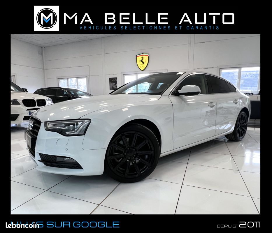 AUDI A5 SPORTBACK 2.0 TDI 143 AMBITION LUXE MULTITRONIC / carnet + factures / parfait état (image 5)