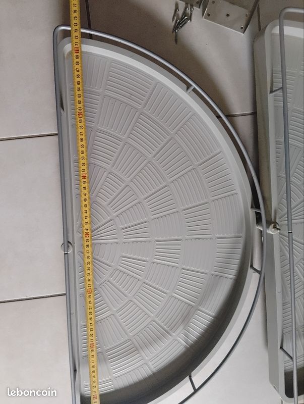 Demi-cercle pivotant pour meuble d'angle de cuisine (image 3)