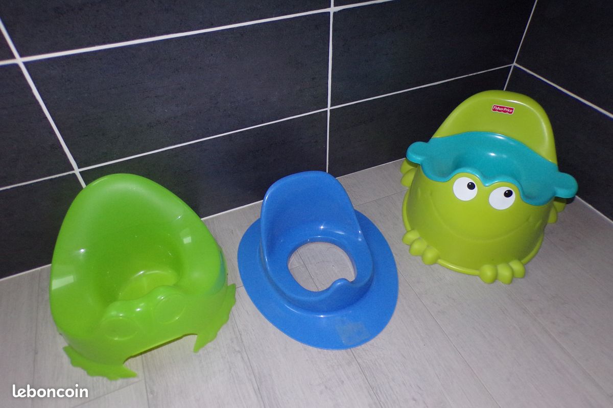 Pots et adaptateur toilette (image 1)