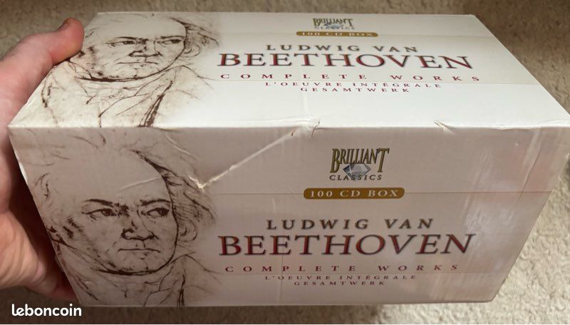 Beethoven “Complete Works” 100 CDs - CD - Musique