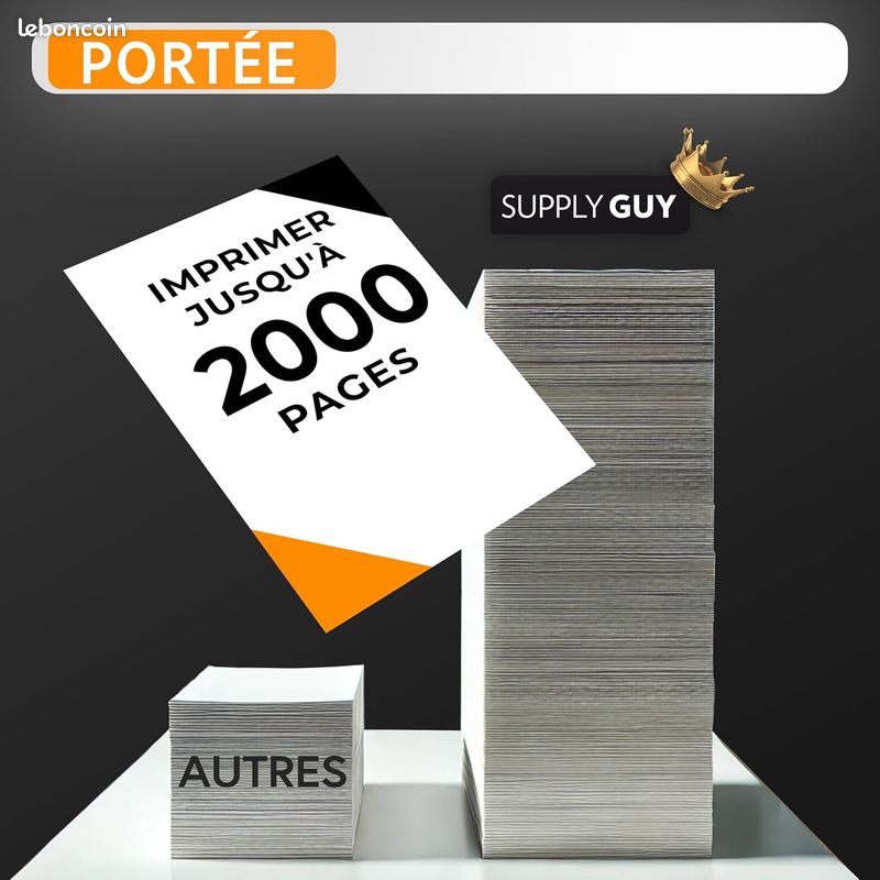 Cartouches d'imprimantes Lot de 11 cartouches d'encre XL- Supply Guy compatibles avec Canon PGI-570 et CLI-571 pour imprimantes Pixma MG5700, MG5750, MG5751, MG5752, MG5753, MG6800, MG6850, MG6851 etc (image 6)