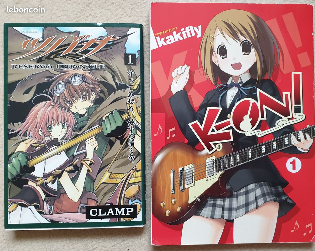 Manga en anglais / japonais (image 1)