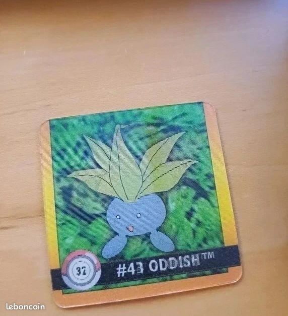 Carte lenticulaire Pokemon Goota catch'em all Artbox Premier edition - 32 - Gloom/Oddish (image 1)