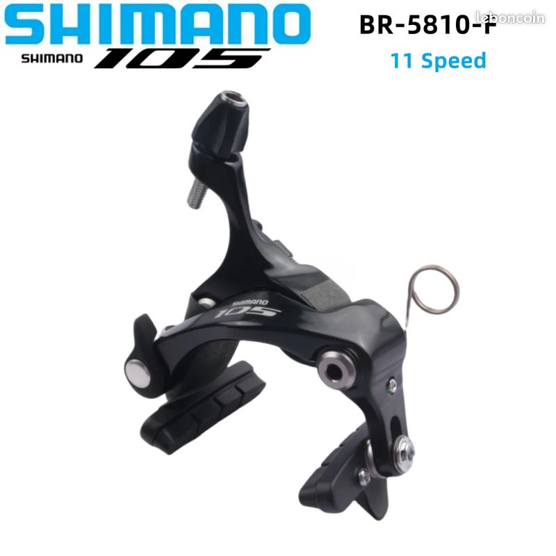 Paire D'étriers De Frein Shimano 105 – Pour Vélo Route/course, Aluminium, Argent, Neufs