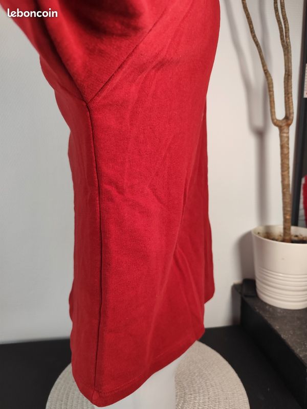 Sweat rouge - Pull & Bear Taille S (image 5)
