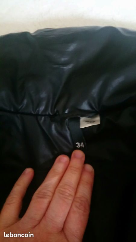 Doudoune noire H&M (chris) (image 5)