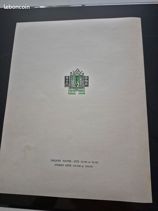 DISQUE VINYLE operette l'auberge du cheval blanc (image 10)