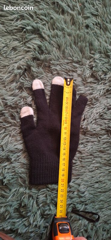 Gants Tactiles pour smartphone très pratique en Hiver - Taille unique Neuf Livraison OK 👍 (image 5)