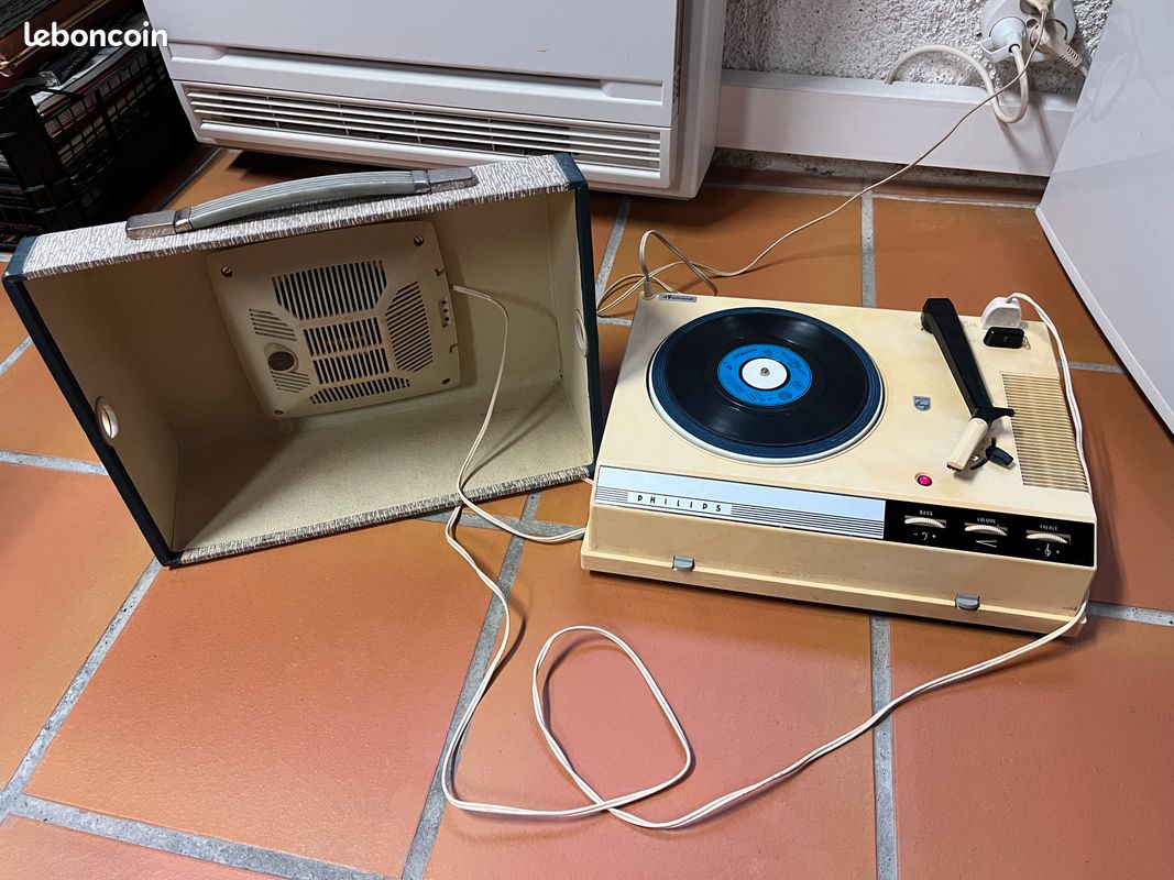 Électrophone Vintage Philips Stéréo – Version DIAMOND – 4 Vitesses - Photo, audio & vidéo