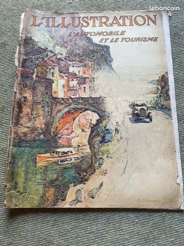 L’illustration « l’automobile et le tourisme » (image 1)