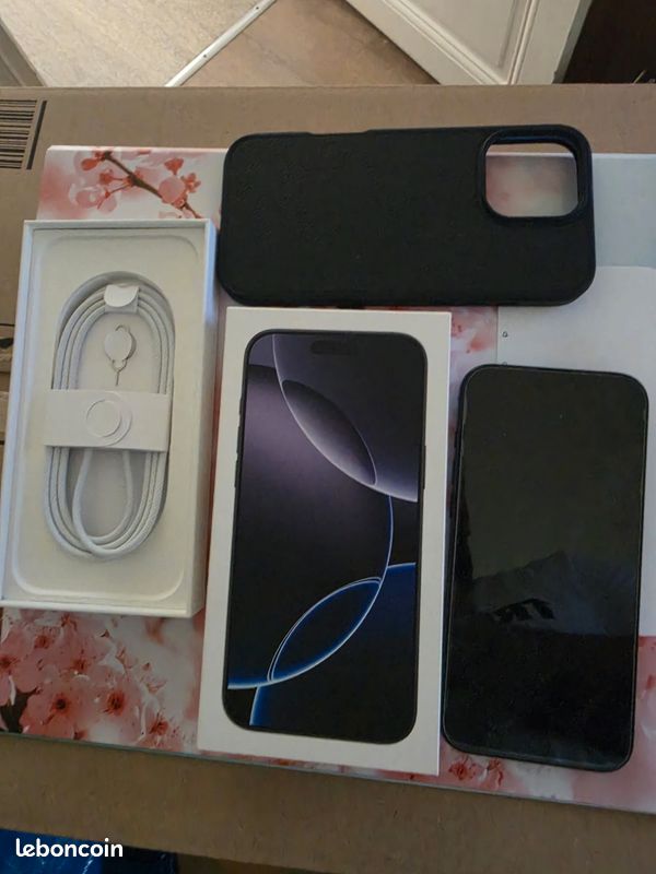 IPhone 16 Pro Max 512 Go Noir (image 2)